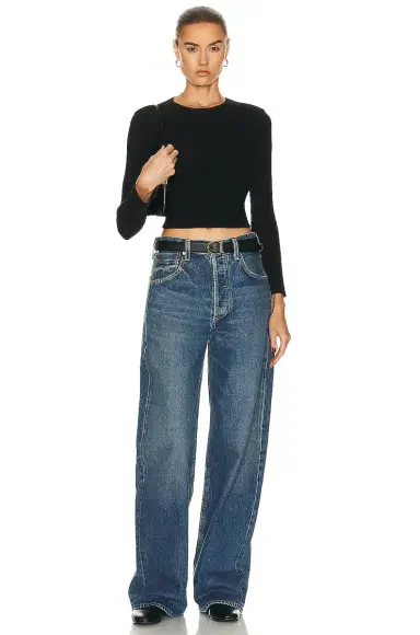 LESET Kelly Slim Fit Long Sleeve Top | Thumbnail 4 LESET Kelly Slim Fit Long Sleeve Top | Thumbnail 4
