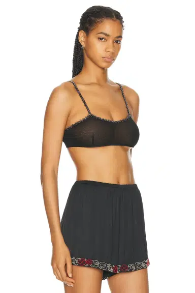 BODE Deco Beaded Jannie Bra Top | Thumbnail 2