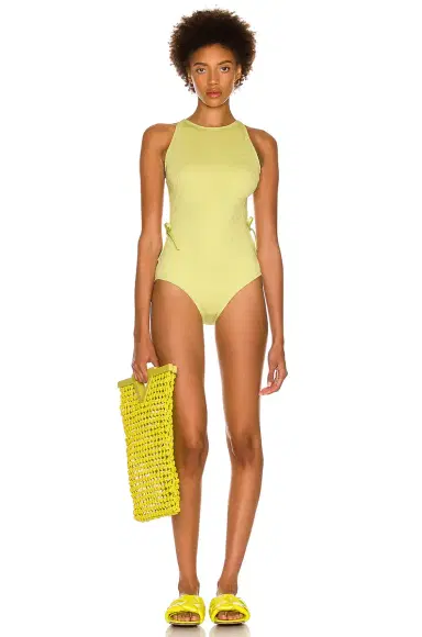 Bottega Veneta Mini Intreccio Swimsuit | Thumbnail 5