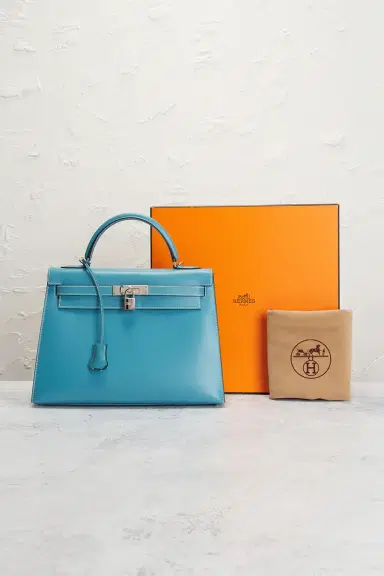 HERMÈS Hermes Box Kelly 32 Handbag | Thumbnail 11