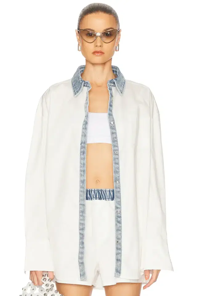 SEROYA Gill Oversized Shirt