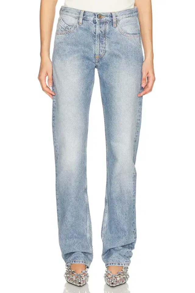 The Attico Long Jeans