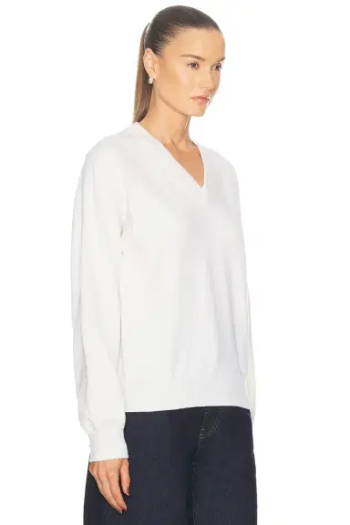 Rohe V-neck Pullover Sweater | Thumbnail 2