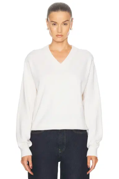 Rohe V-neck Pullover Sweater | Thumbnail 1