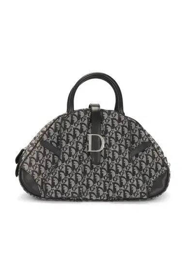 Dior Oblique Double Saddle Bag | Thumbnail 3