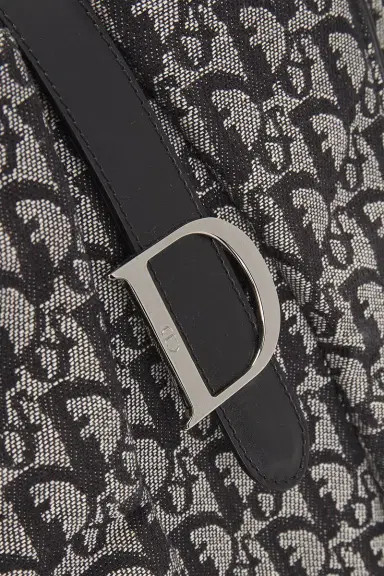 Dior Oblique Double Saddle Bag | Thumbnail 7