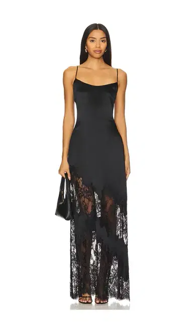 L'AGENCE Silvana Lace Gown | Thumbnail 4