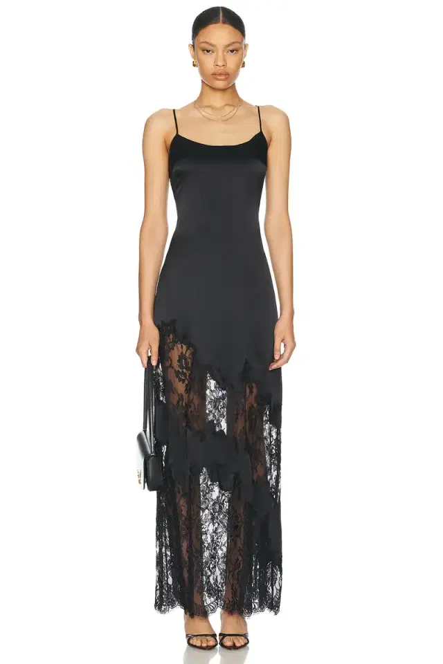 L'AGENCE Silvana Lace Gown