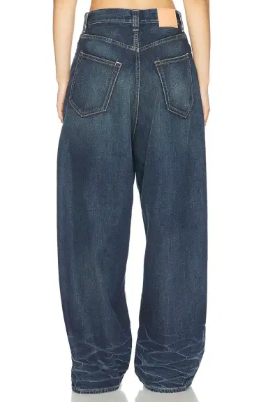 Acne Studios 2023 Broadway Super Wide Leg Jeans | Thumbnail 4