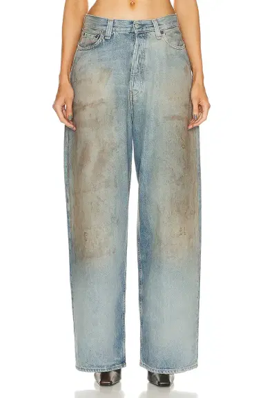 Acne Studios Dirty Look Wide Leg Jeans | Thumbnail 1 Acne Studios Dirty Look Wide Leg Jeans | Thumbnail 1