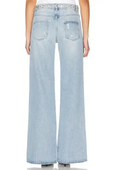 Coperni Studded Wide Leg Jeans | Thumbnail 4