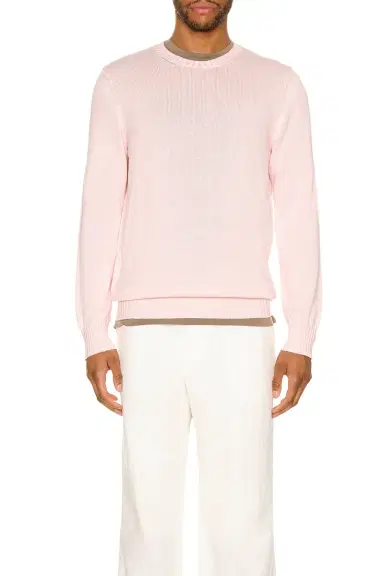 Ghiaia Cashmere Cotton Crewneck | Thumbnail 3