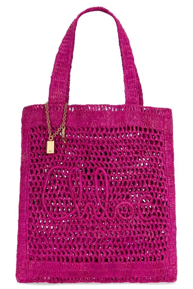 Chloe Summer Banana Tote Bag