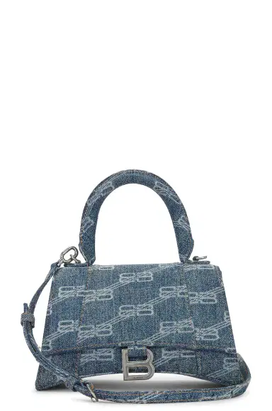 Balenciaga Balenciaga Small Hourglass Top Handle Bag | Thumbnail 1 Balenciaga Balenciaga Small Hourglass Top Handle Bag | Thumbnail 1