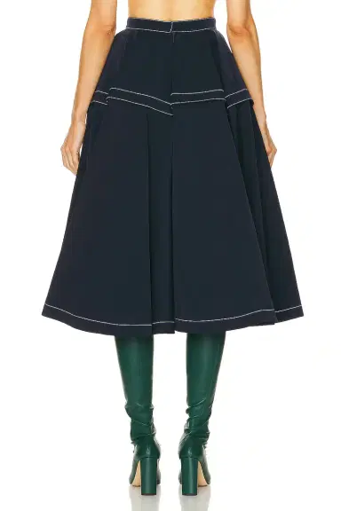 Bottega Veneta Tech Nylon Skirt | Thumbnail 3 Bottega Veneta Tech Nylon Skirt | Thumbnail 3