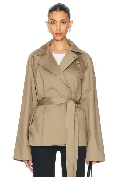 EAVES Yuna Crop Trench | Thumbnail 4 EAVES Yuna Crop Trench | Thumbnail 4