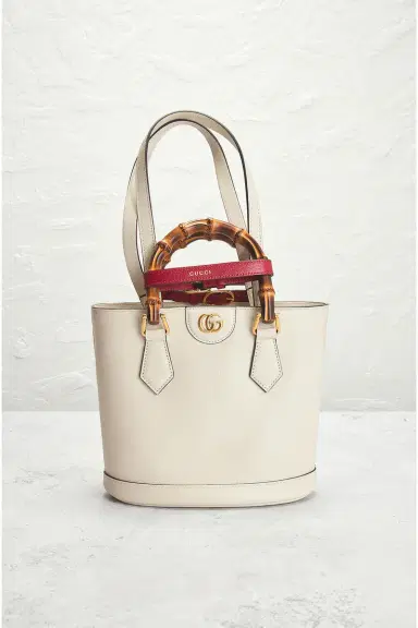 FWRD Renew Gucci Diana Tote Bag | Thumbnail 4