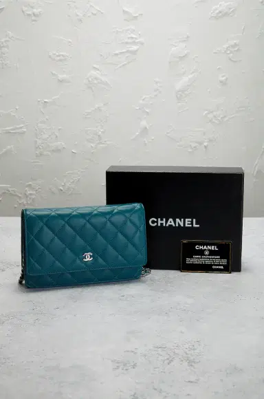 chanel Chanel Lambskin Classic Wallet on Chain | Thumbnail 10