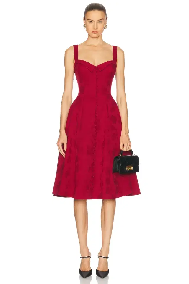 Mirror Palais Cocktails at Eight Lady Length Dress