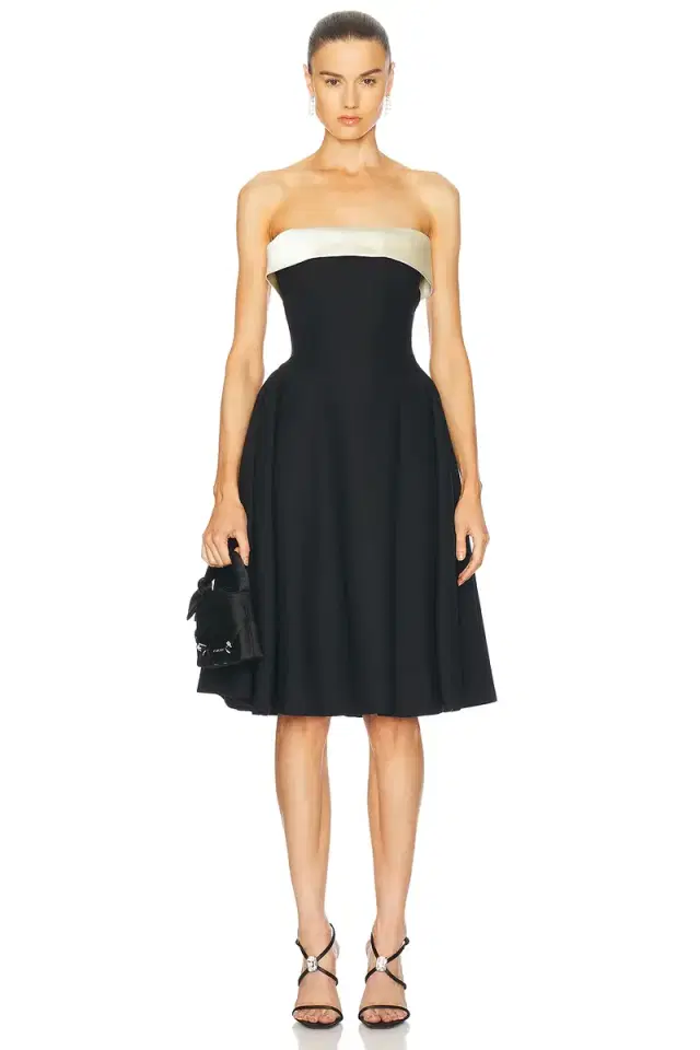 Mirror Palais Strapless Opera Lady Length Dress