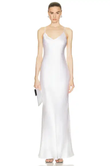 L'AGENCE Serita Maxi Bias Dress | Thumbnail 1