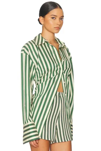 SIMONMILLER Loch Poplin Button Up Top | Thumbnail 2 SIMONMILLER Loch Poplin Button Up Top | Thumbnail 2