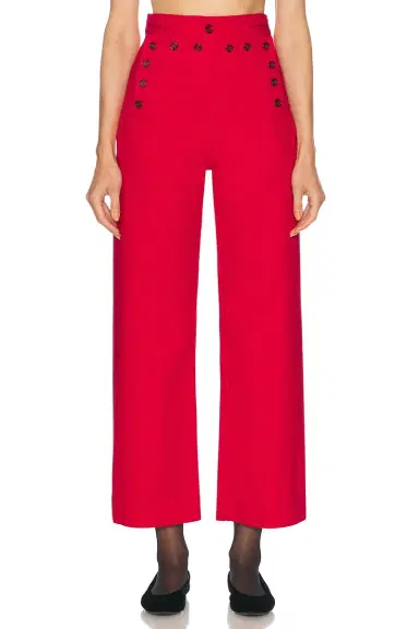 BODE Spring Twill Sailor Trouser | Thumbnail 1 BODE Spring Twill Sailor Trouser | Thumbnail 1