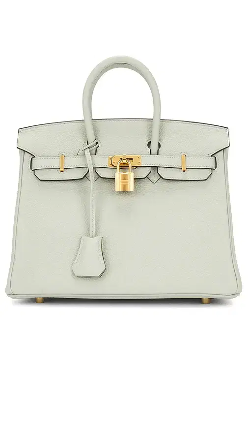 FWRD Renew Hermes Clemence Birkin 25 Handbag