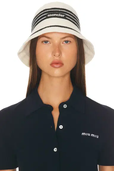 Moncler Terry Bucket Hat | Thumbnail 2 Moncler Terry Bucket Hat | Thumbnail 2