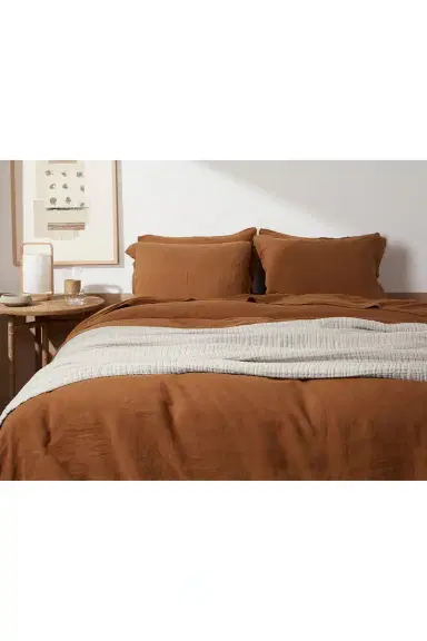 Parachute Cloud Linen Gauze Bed Blanket | Thumbnail 2 Parachute Cloud Linen Gauze Bed Blanket | Thumbnail 2