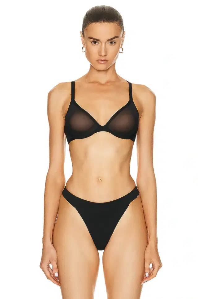 CUUP Mesh Plunge Bra