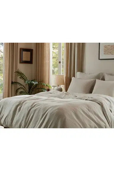 Parachute Heirloom Tencel Linen Fitted Sheet | Thumbnail 3 Parachute Heirloom Tencel Linen Fitted Sheet | Thumbnail 3