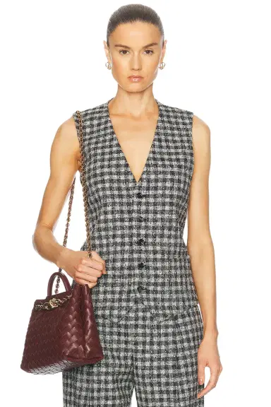 Bottega Veneta Wool Vest Top | Thumbnail 1 Bottega Veneta Wool Vest Top | Thumbnail 1