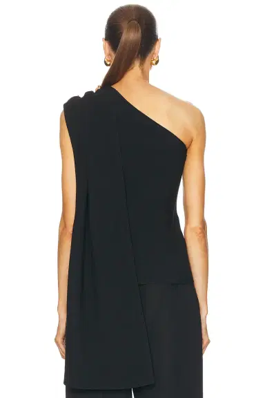Bottega Veneta One Shoulder Top | Thumbnail 3
