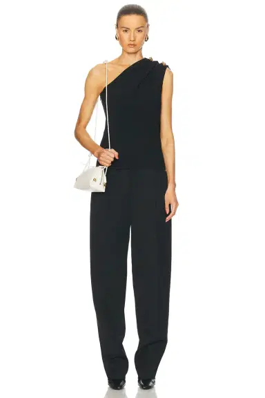 Bottega Veneta One Shoulder Top | Thumbnail 4