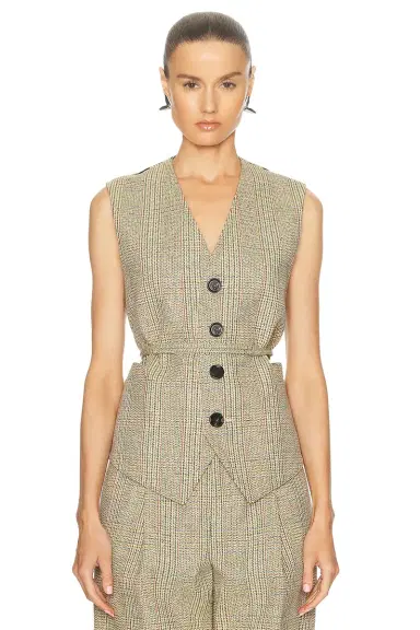 Bottega Veneta Tailored Vest | Thumbnail 1 Bottega Veneta Tailored Vest | Thumbnail 1