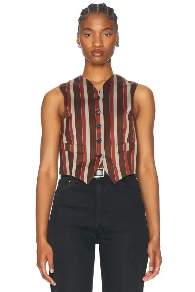 BODE Arizona Stripe Waistcoat | Thumbnail 1