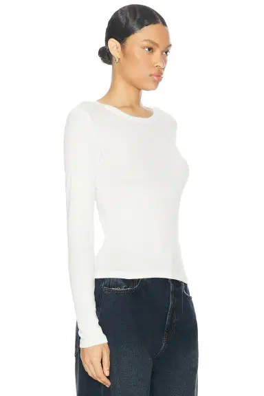 St. Agni Organic Cotton Long Sleeve Top | Thumbnail 2