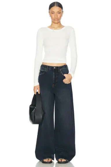 St. Agni Organic Cotton Long Sleeve Top | Thumbnail 4