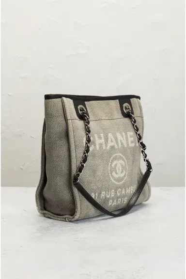 Chanel Chanel Deauville PM Tote Bag | Thumbnail 4 Chanel Chanel Deauville PM Tote Bag | Thumbnail 4