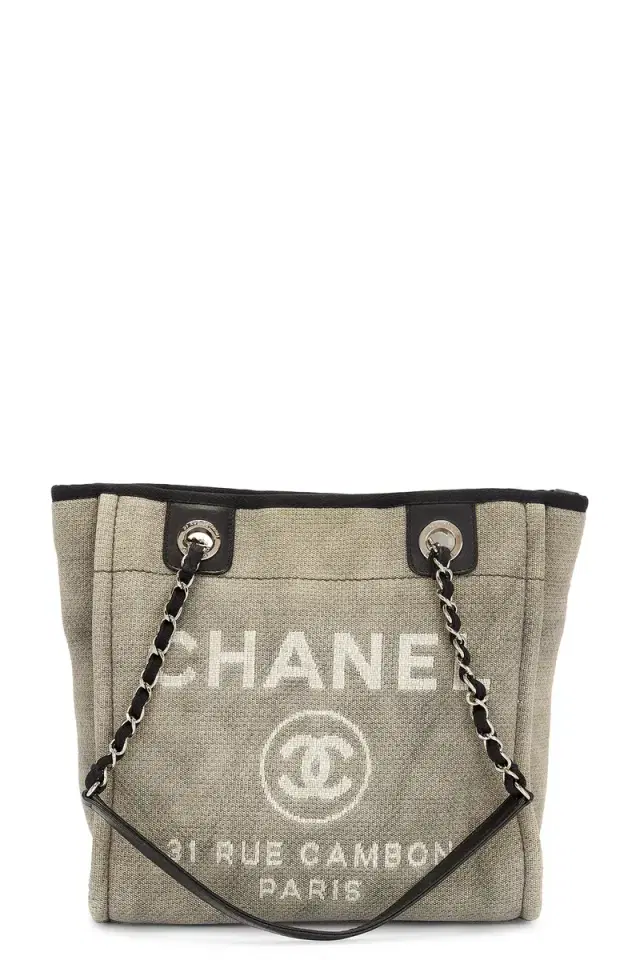 chanel Chanel Deauville PM Tote Bag
