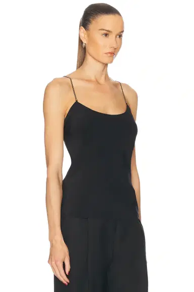 St. Agni Fine Chain Silk Cami Top | Thumbnail 2