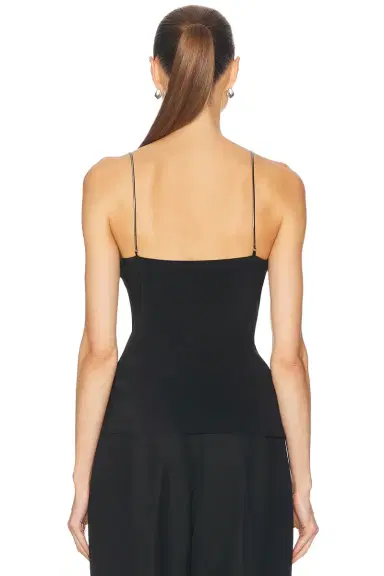 St. Agni Fine Chain Silk Cami Top | Thumbnail 3