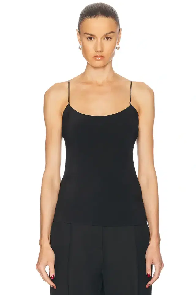 St. Agni Fine Chain Silk Cami Top