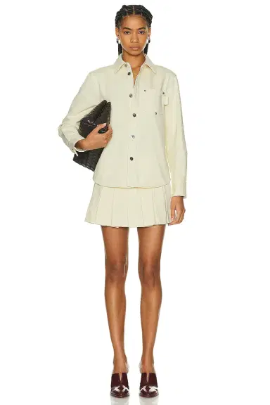 Bottega Veneta Long Sleeve Button Up Top | Thumbnail 4