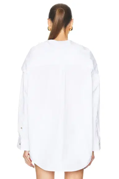 Bottega Veneta Long Sleeve Button Up Top | Thumbnail 3