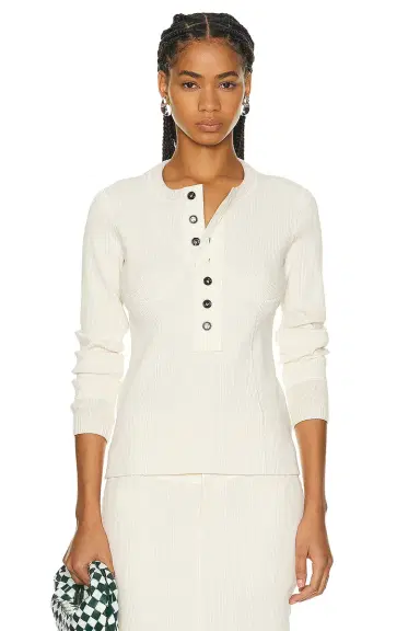 Bottega Veneta Long Sleeve Top | Thumbnail 1 Bottega Veneta Long Sleeve Top | Thumbnail 1