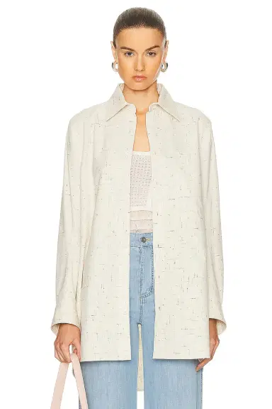 Bottega Veneta Criss Cross Shirt | Thumbnail 1 Bottega Veneta Criss Cross Shirt | Thumbnail 1