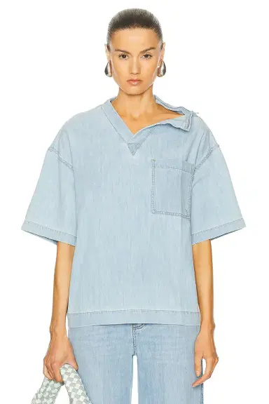Bottega Veneta Wide Shirt | Thumbnail 1 Bottega Veneta Wide Shirt | Thumbnail 1