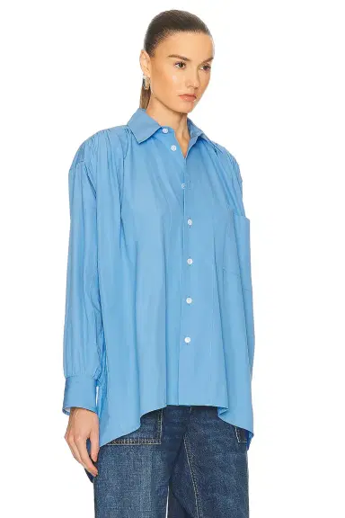 Bottega Veneta Compact Cotton Shirt | Thumbnail 2